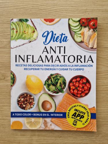 Portada del libro de Dieta Antiinflamatoria