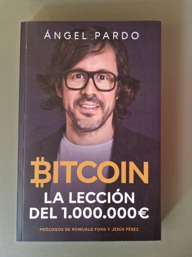 Portada del libro de Bitcoin. La lección del 1.000.000€