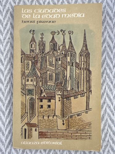 Portada del libro de Las ciudades de la edad media