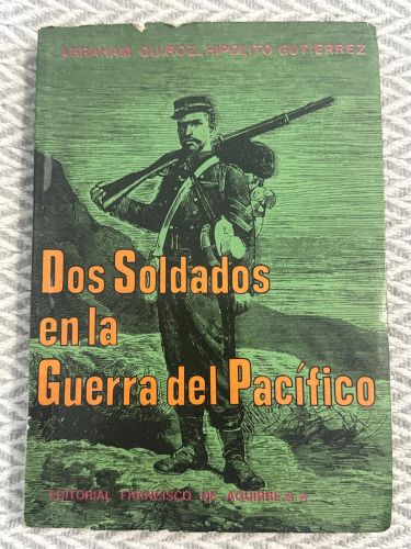 Dos soldados en la Guerra del Pacífico