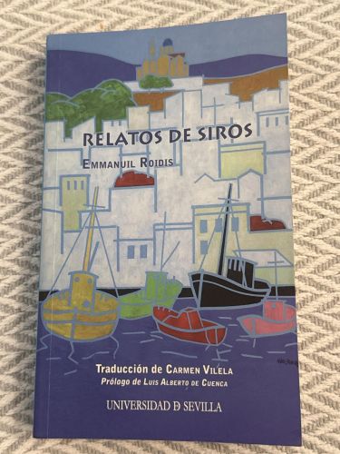 Portada del libro de Relatos de Siros