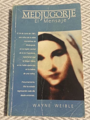 Portada del libro de Medjugorje. El mensaje