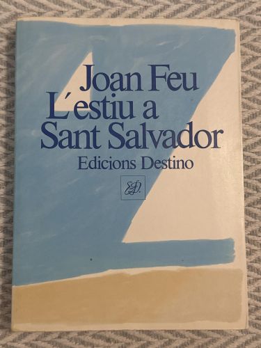 Portada del libro de L'estiu a Sant Salvador