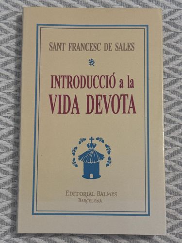 Portada del libro de Introducció a la vida devota