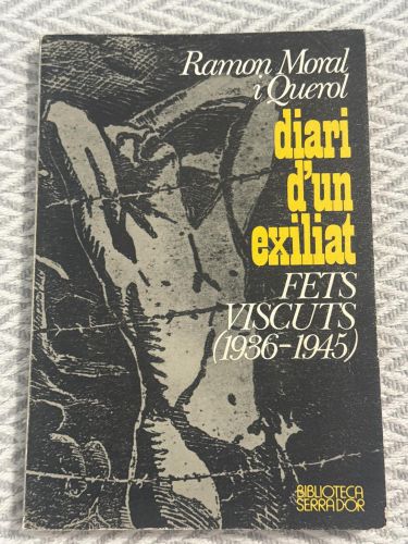 Portada del libro de Diari d'un exiliat. Fets viscuts (1936-1945)