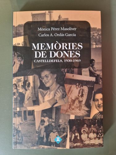 Portada del libro de Memòries de dones. Castelldefels 1930-1969