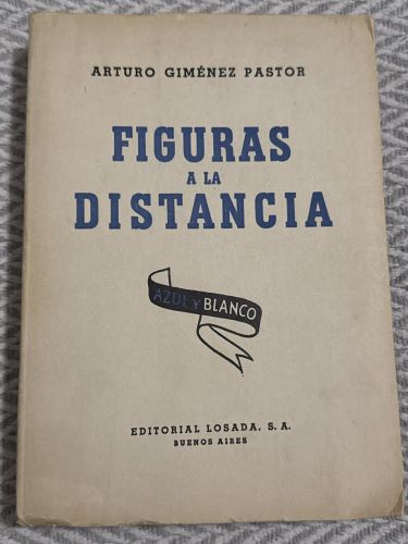 Portada del libro de Figuras a la distancia