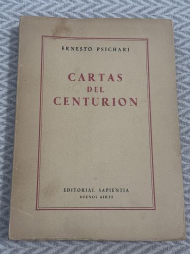 Portada del libro de Cartas del centurión