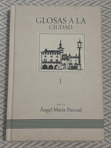 Portada del libro de Glosas a la ciudad I