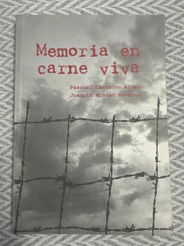 Portada del libro de Memoria en carne viva