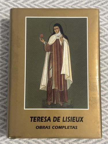 Portada del libro de Santa Teresa de Lisieux. Obras Completas