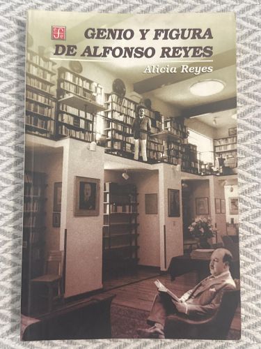 Portada del libro de Genio y figura de Alfonso Reyes