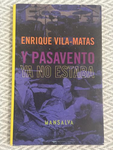 Portada del libro de Y pasavento ya no estaba