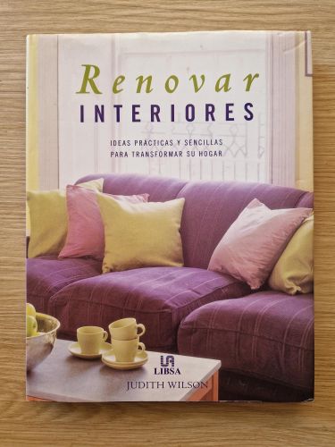 Portada del libro de Renovar interiores