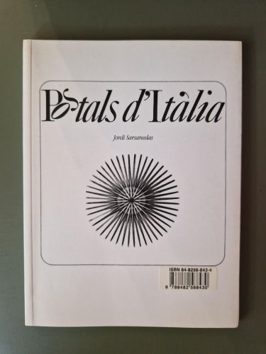 Portada del libro de Postals d'Itàlia