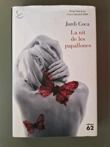 Portada del libro de La nit de les papallones