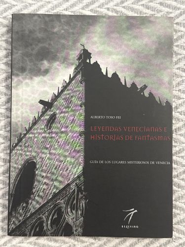 Portada del libro de Leyendas venecianas e historias de fantasmas