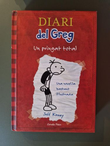 Portada del libro de Diari del Greg 1. Un pringat total