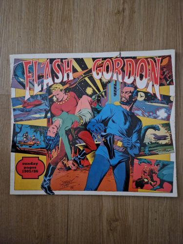 Portada del libro de Flash Gordon. Sunday pages 1985/86. Collana Special Mongo 40