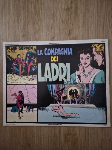 Portada del libro de Flash Gordon: La compagnia dei ladri. Albo a colori 31