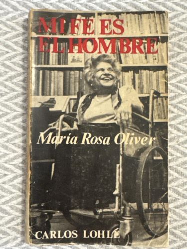 Portada del libro de Mi fe es el hombre
