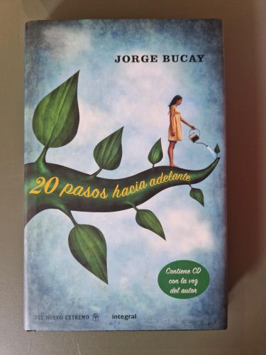 Portada del libro de 20 pasos hacia adelante (Contiene CD)