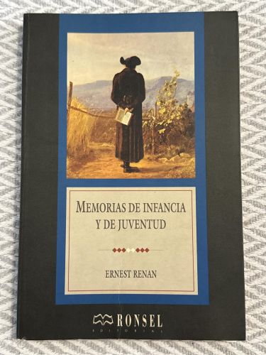 Portada del libro de Memorias de infancia y de juventud