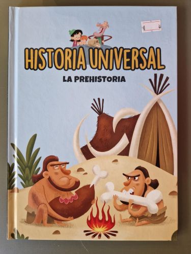 Portada del libro de Historia Universal: La Prehistoria