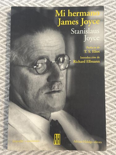 Portada del libro de Mi hermano James Joyce