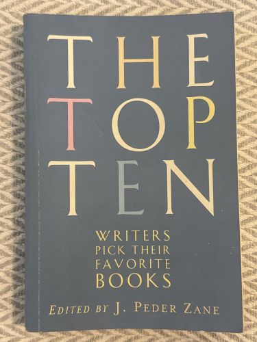 Portada del libro de The top ten writers pick their favorite books