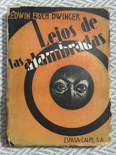 Portada del libro de Lejos de las alambradas