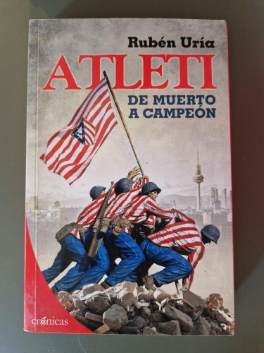 Portada del libro de Atleti. De muerto a campeón