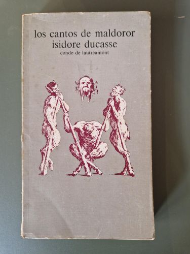 Portada del libro de Los Cantos de Maldoror