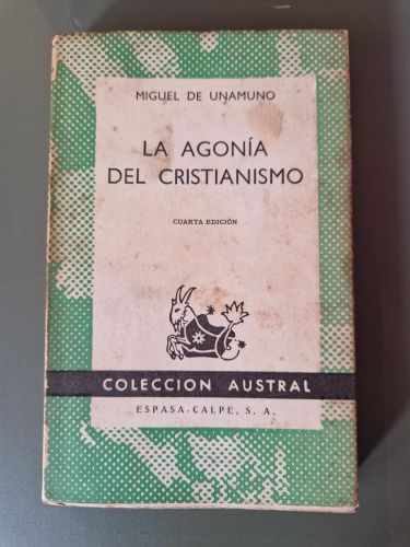 La agonía del cristianismo
