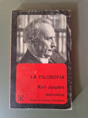 Portada del libro de La filosofía desde el punto de vista de la existencia. 