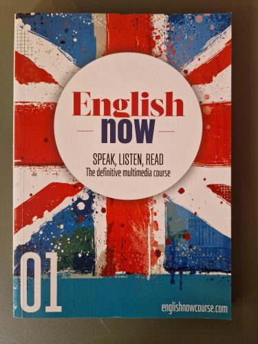 Portada del libro de English now. Speak, listen, read. 01