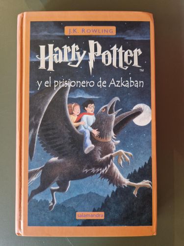 Portada del libro de Harry Potter y el prisionero de Azkaban (Harry Potter 3)
