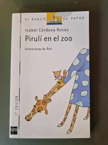 Portada del libro de Pirulí en el zoo