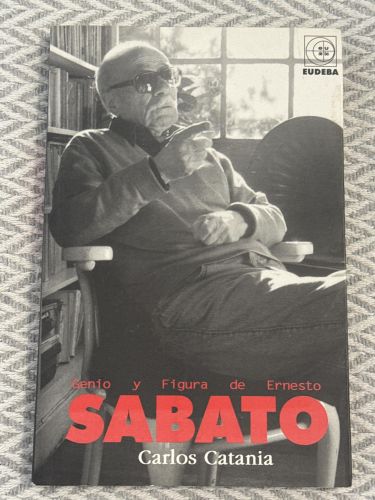 Portada del libro de Genio y figura de Ernesto Sabato