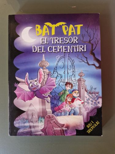 Portada del libro de Bat pat 1: El tresor del cementiri