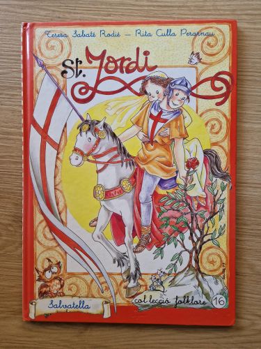 Portada del libro de Sant Jordi
