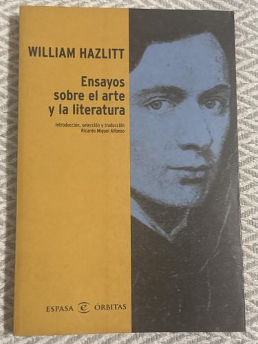 Portada del libro de Ensayos sobre el arte y la literatura