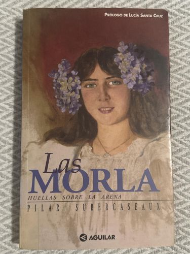 Portada del libro de Las Morla. Huellas sobre la arena