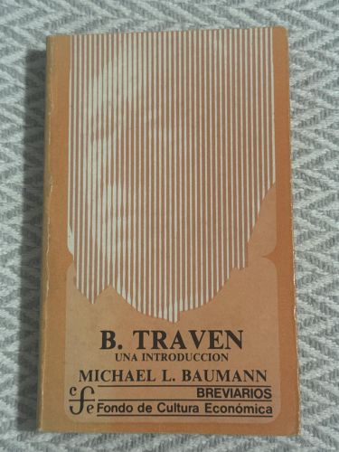 Portada del libro de B. Traven. Una introducción