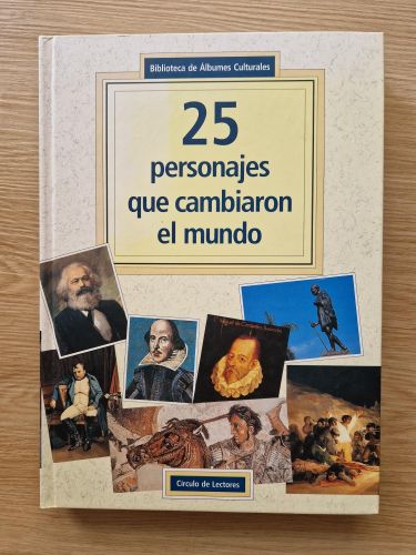 25 personajes que cambiaron el mundo (ÁLBUM COMPLETO IMPECABLE)