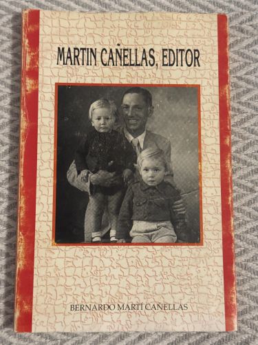 Portada del libro de Martin Cañellas, editor