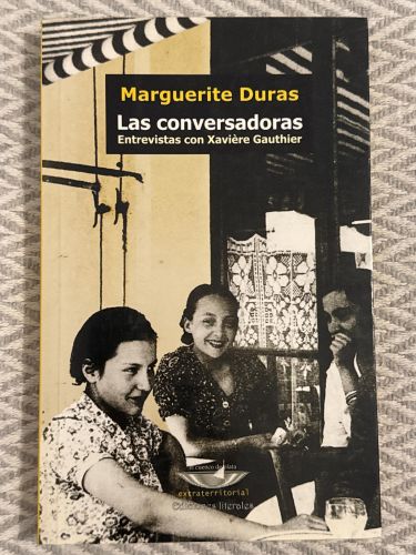 Portada del libro de Las conversadoras. Entrevistas con Xavière Gauthier