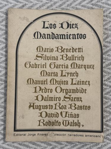 Portada del libro de Los diez mandamientos