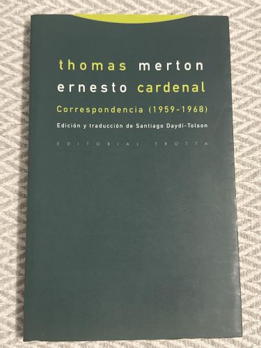 Portada del libro de Correspondencia (1959-1968)