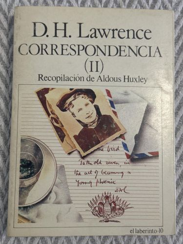 Portada del libro de Correspondencia II. D. H. Lawrence